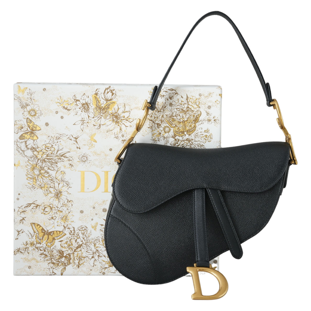 CHRISTIAN DIOR(USED)크리스찬디올 새들백 미듐